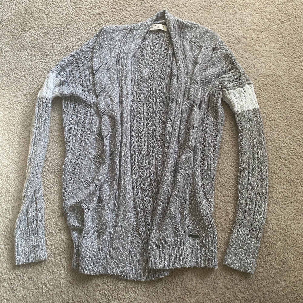 Hollister sweater knit cardigan